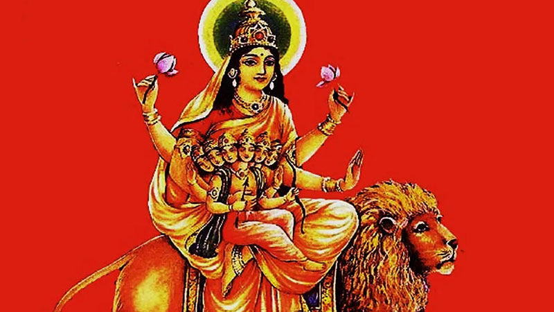 आज दशैंको पाँचौँ दिन : स्कन्दमाताको पूजा गरिँदै